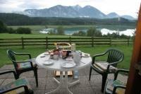 Terrasse mit Blick auf den Turnersee