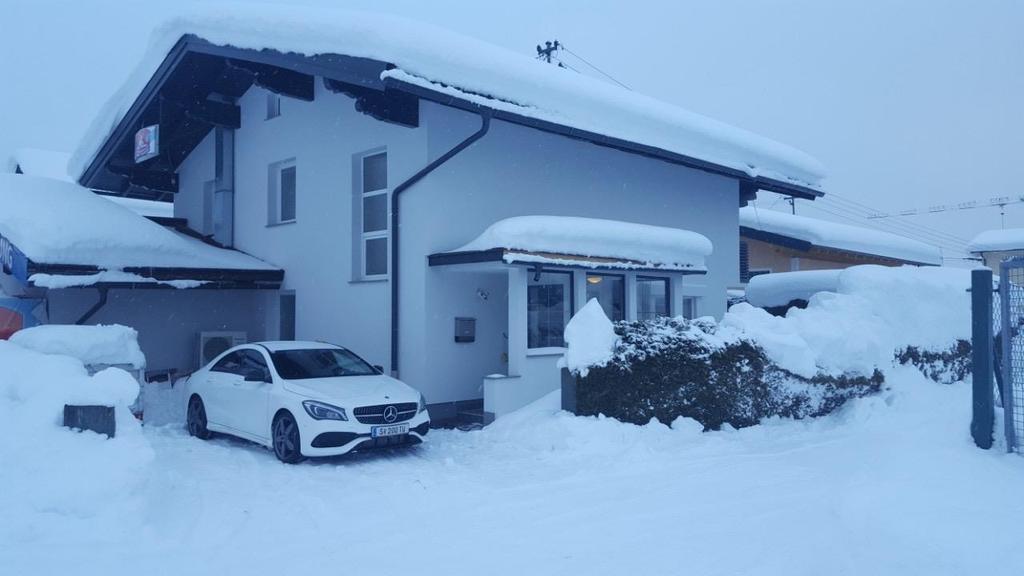 Haus im Winter