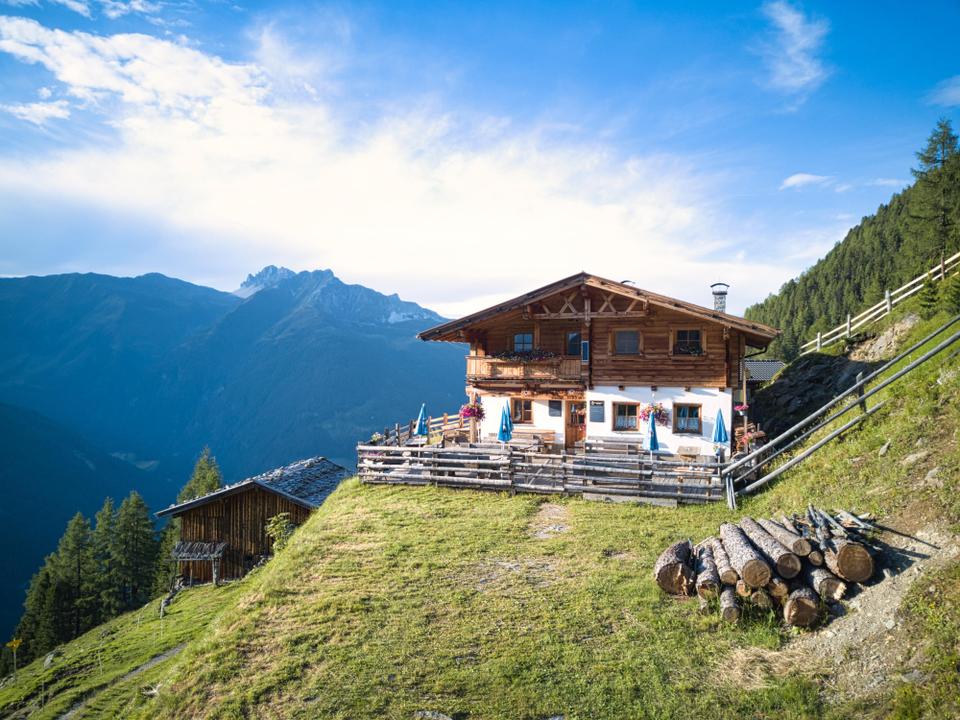 Klamperbergalm 1.795m - Sommer