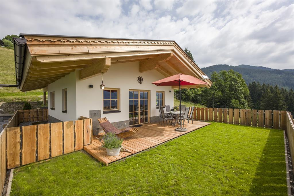 Chalet Alpenblick Außenaufnahme Sommer