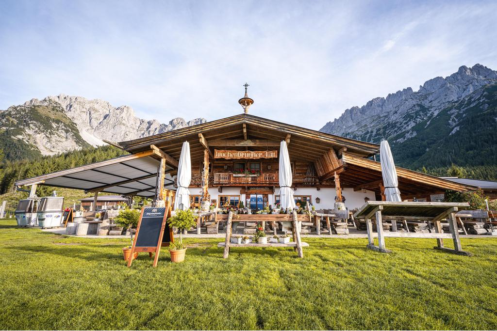 Wochenbrunner Alm Terrasse