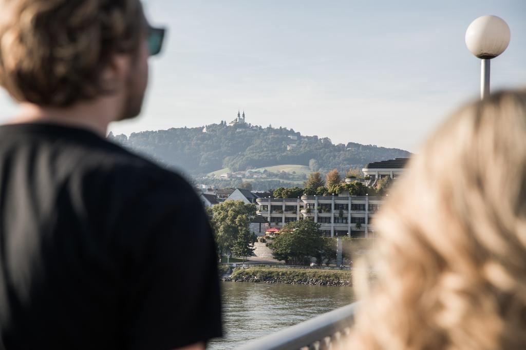 Linz Blick auf Pöstlingberg
