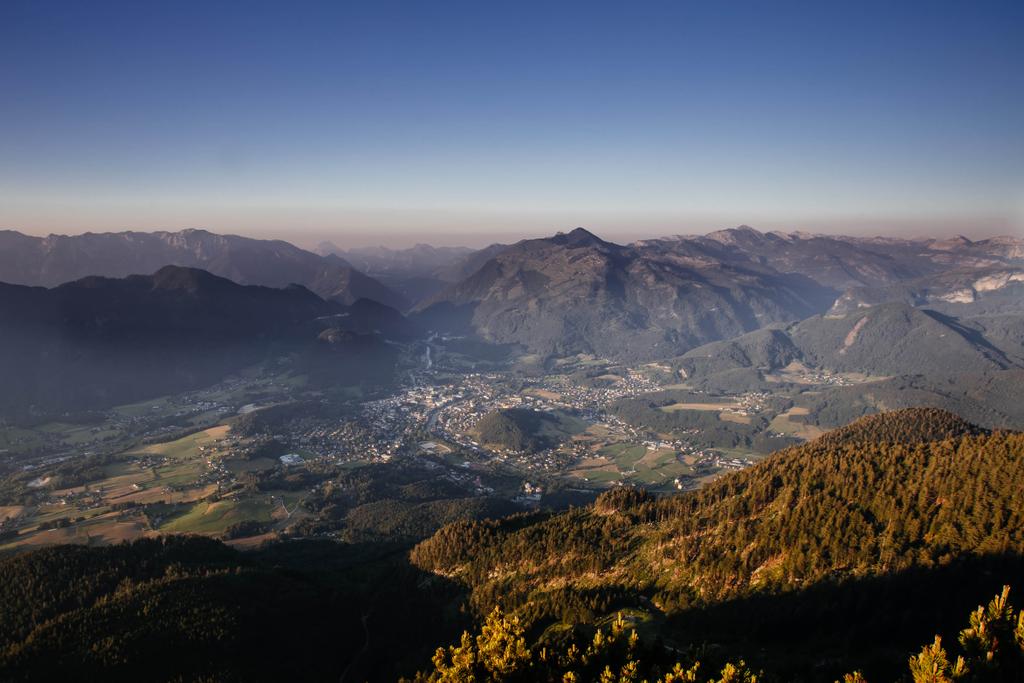 Blick von der Katrin auf Bad Ischl