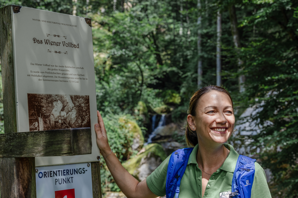 BadKreuzenWolfsschlucht geführte Wanderung