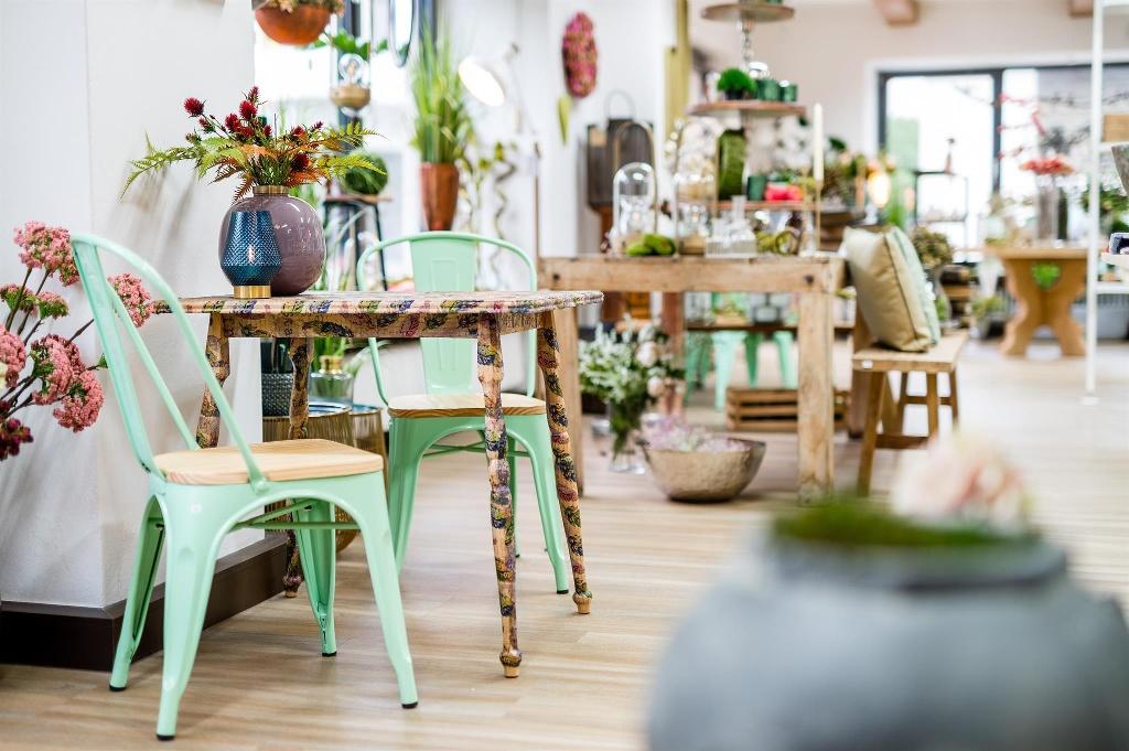 Innenraum Deko und Kaffeeecke