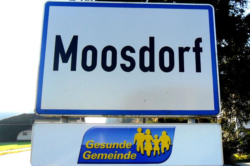 Ortstafel Moosdorf