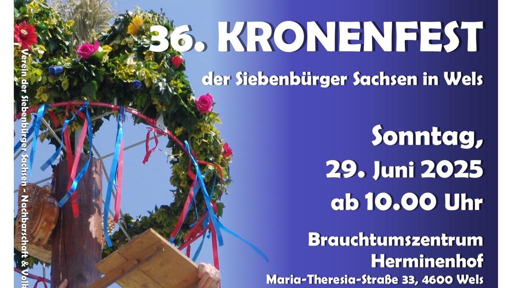 Kronenfest - Flyer 2025 reduziert