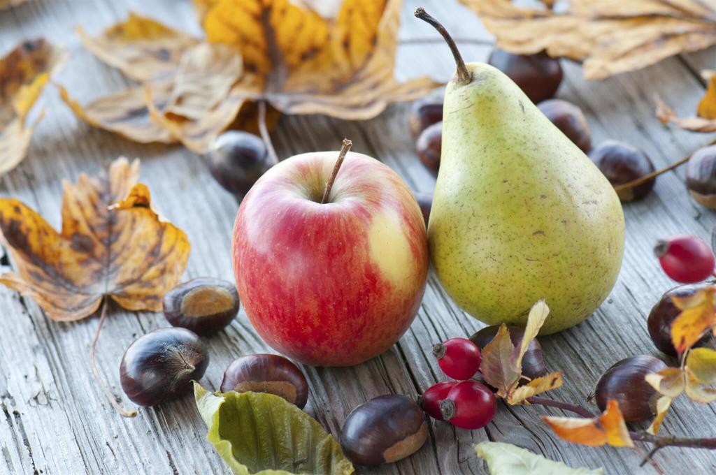 Apfel und Birne