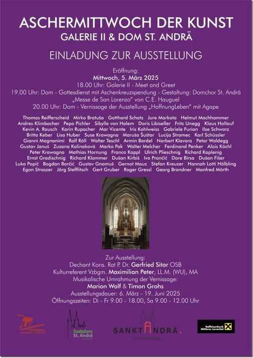 Aschermittwoch der Kunst