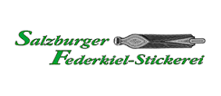 Salzburger Federkiel Stickerei St. Martin