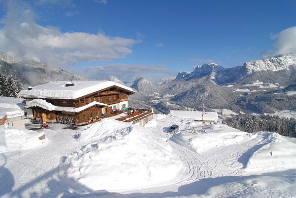 Schneeschuhwanderung zum Loderbichl in Lofer