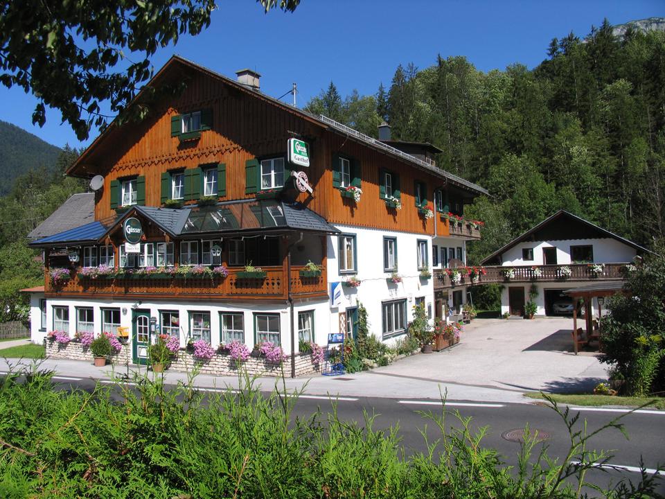 Gasthof Staudnwirt, Bad Aussee, Sommer, Außen