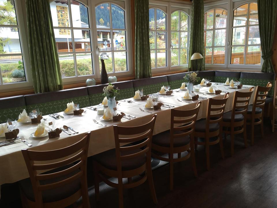 Restaurant - gedeckte Tafel