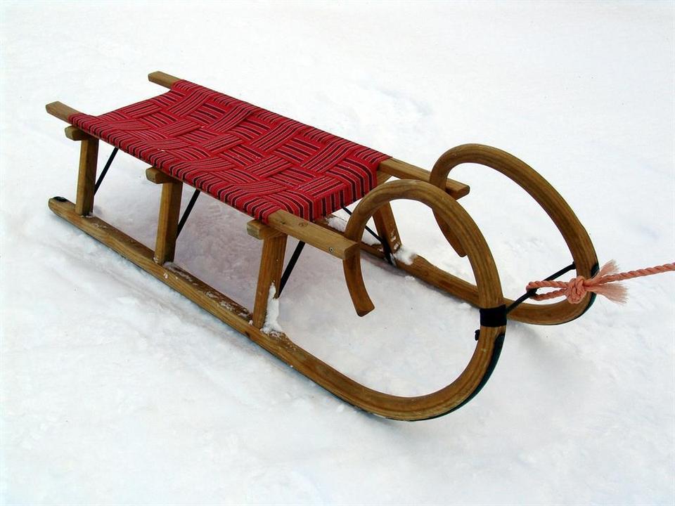 Schlittenfahren
