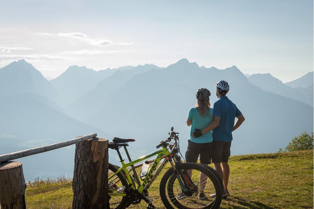 Aussicht Tuxer Alpen