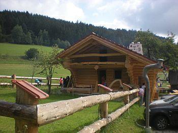 russische Blockhütte