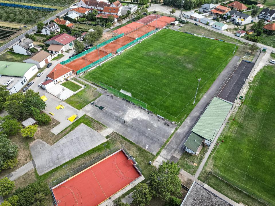 Sportanlage Luftaufnahme