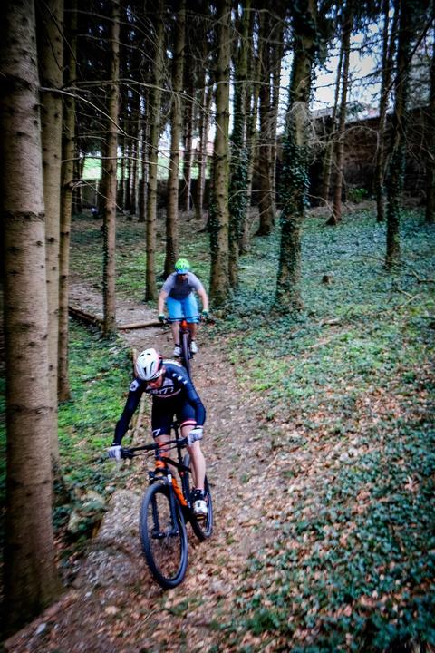 Rundfahrt in der KTM Kobernaußerwald MTB-Arena