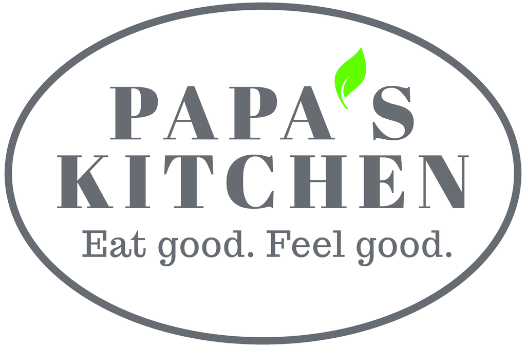 Papa's Kitchen - Eat good. Feel good. Logo