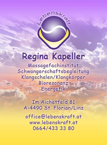 Massagefachinstitut & Bioresonanz - Schwangerschaftsbegleitung - Regina Kapeller Logo