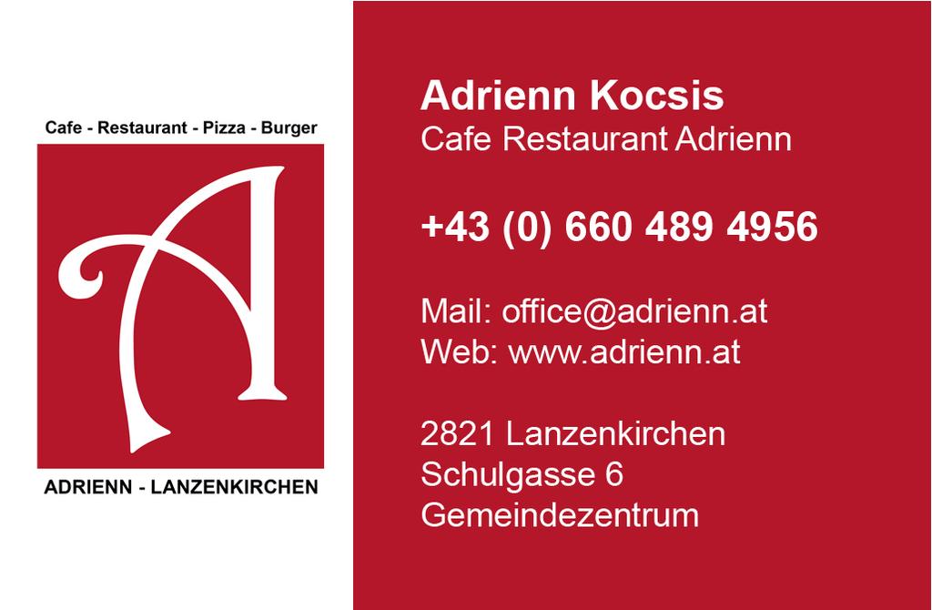 Cafe Restaurant Adrienn Logo
