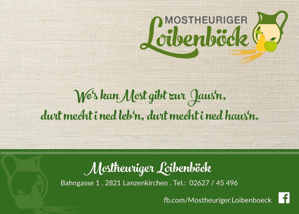 Mostheuriger Loibenböck Logo