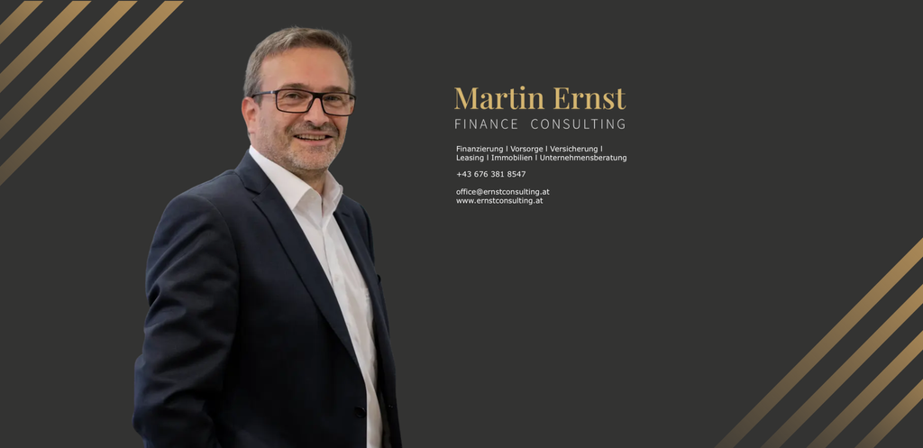 Mag. Martin Ernst - Finance Consulting - IHR FINANZARCHITEKT UND VERSICHERUNGSMAKLER Logo