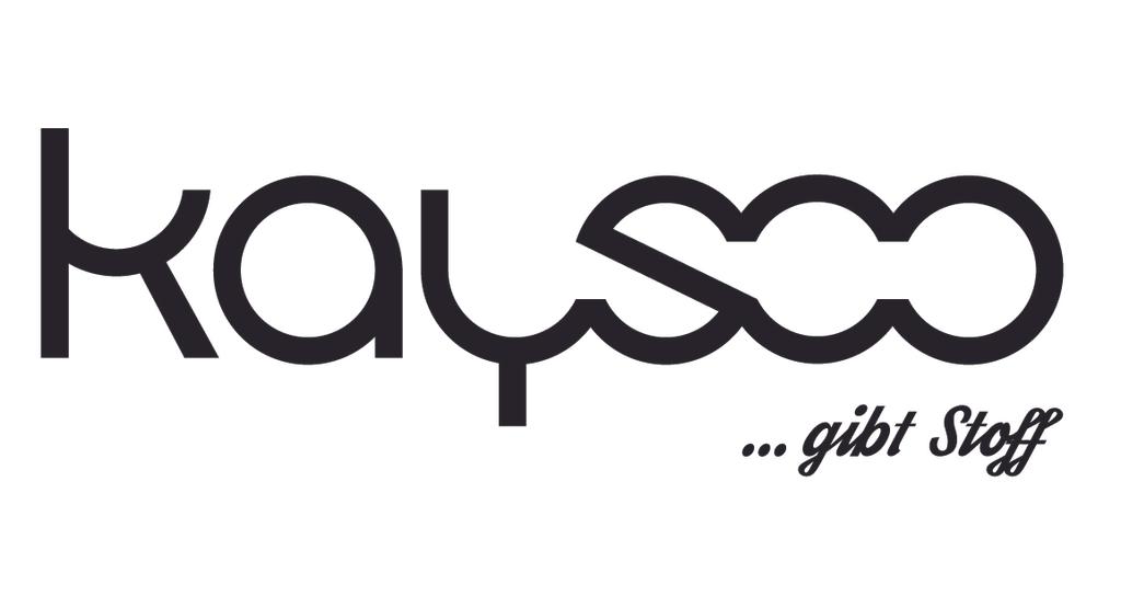 kaysoo gibt Stoff. Biostoffe und Einzelstücke Logo