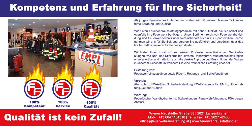 Feuerwehrausstattung Fenz Logo